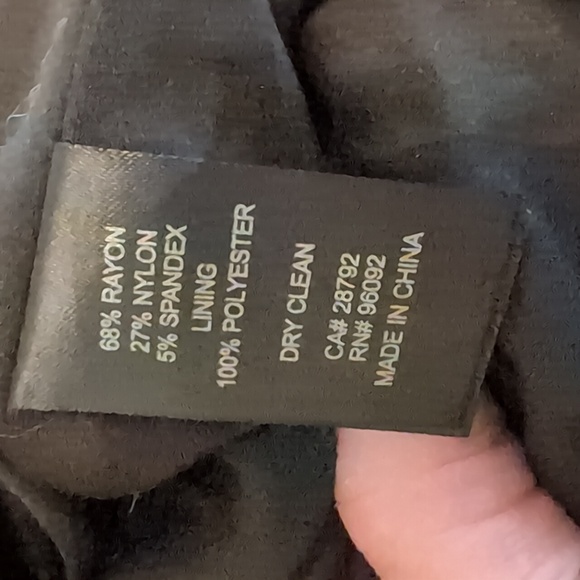 Dalia Black Motorcycle Jacket Sz Large - Picture 7 of 8